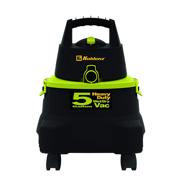 Aspiradora Para seco y Mojado 5 Galones Koblenz WD-5K - Negro