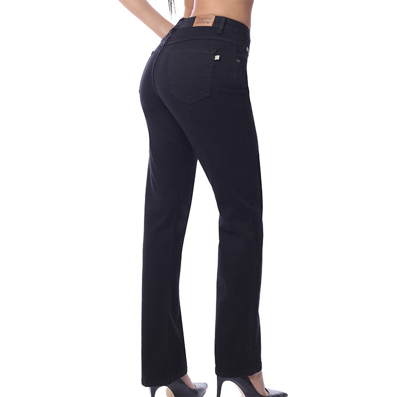 Jeans de dama Dayana Mezclilla Corte Recto Ajustable 009