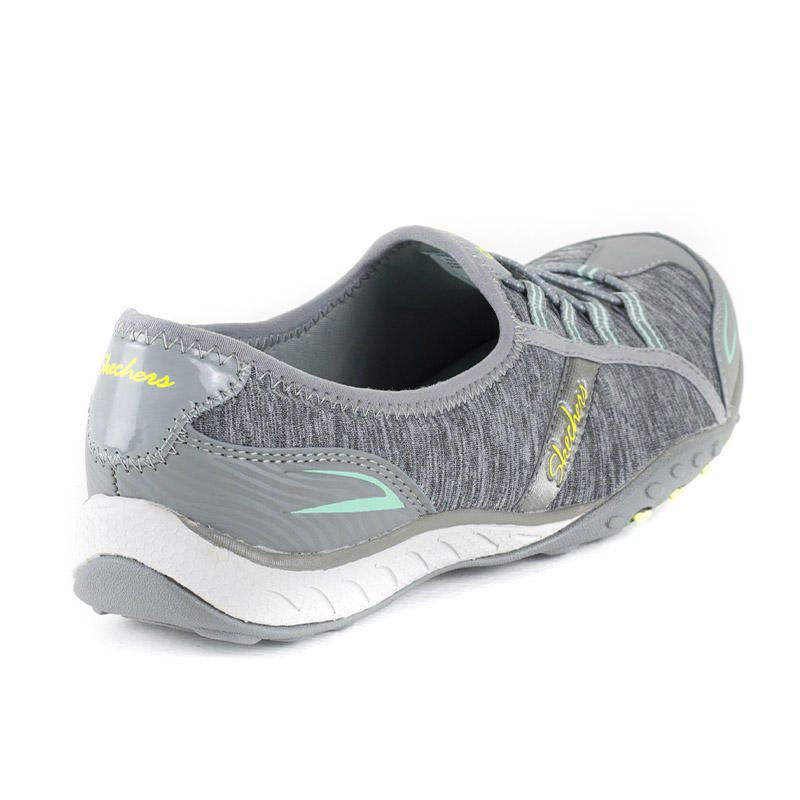 TENIS CASUAL DAMA SKECHERS RELAXED FIT: 22468 GRIS AQUA MEMORY FOAM ORIGINAL