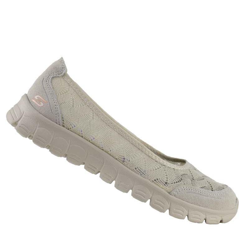 TENIS SKECHERS PARA DAMA COMODOS PLANTILLA MEMORY FOAM 23411 NATURAL