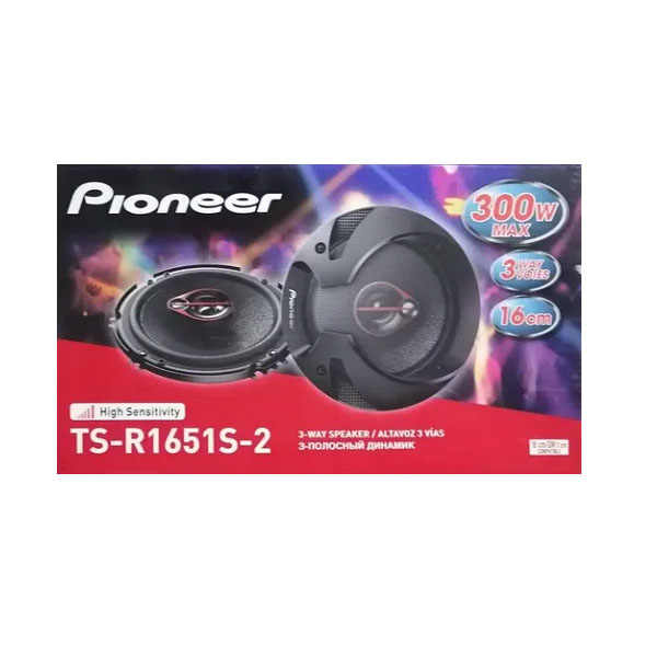 BOCINAS PIONEER 6.5 DE 3 VIAS 300 WATTS  TS-R1651S