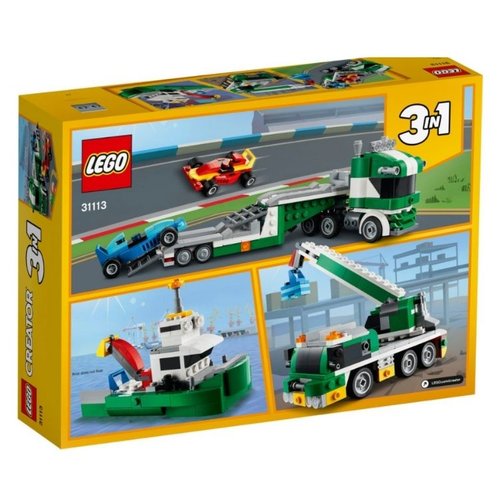 Lego 31113 Transporte de Coches de Carreras