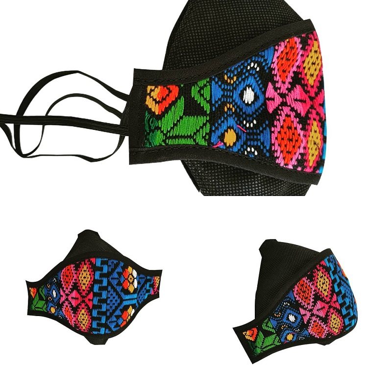 PAQUETE DE 20 CUBREBOCAS ARTESANALES  POLIPROPILENO