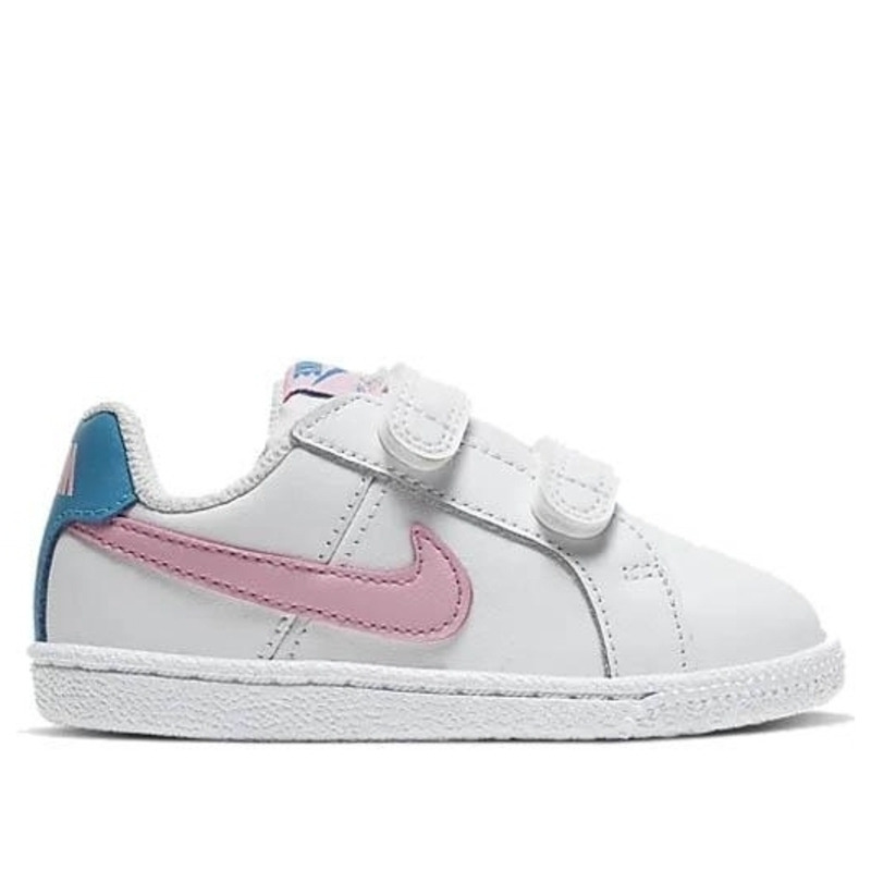 TENIS ORIGINAL NIKE COURT ROYALE TDV BLANCO ROSA NIÑAS 833537-110