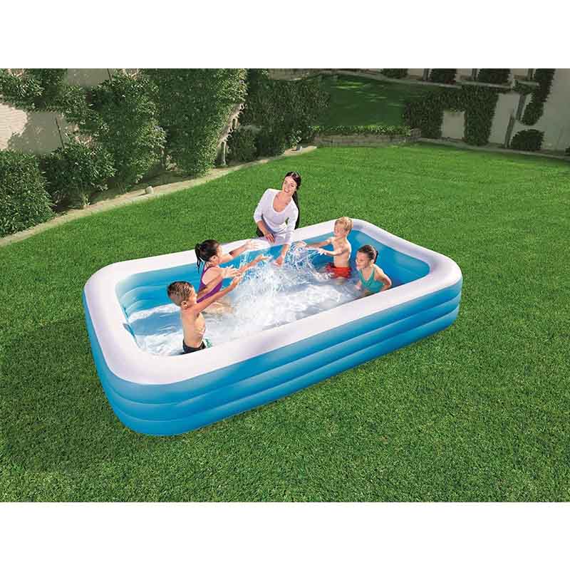 Alberca Piscina Inflable Rectangular Familiar 305 X 183 X 56 Cm  Play Day 