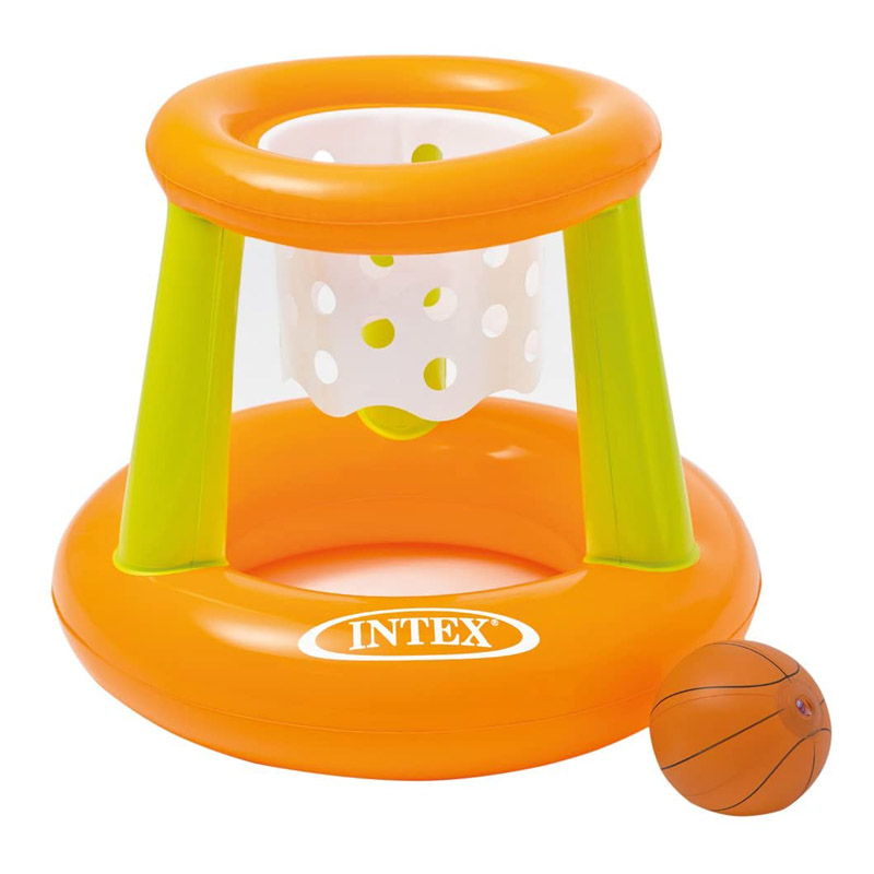 Canasta De Basquetbol baloncesto Inflable flotante para  Alberca Piscina Intex 67x55cm 