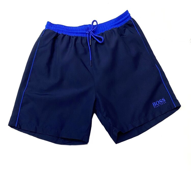 Short de baño HUGO BOSS Azul marino para hombre 
