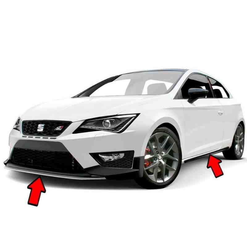 Alerón Para Seat Leon Fr 2015-2017 Original De Air Design.
