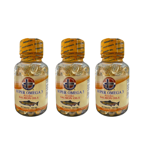 SUPER OMEGA 3 ALASKA SALMON OILS TRIPLE PACK 300 CAPS