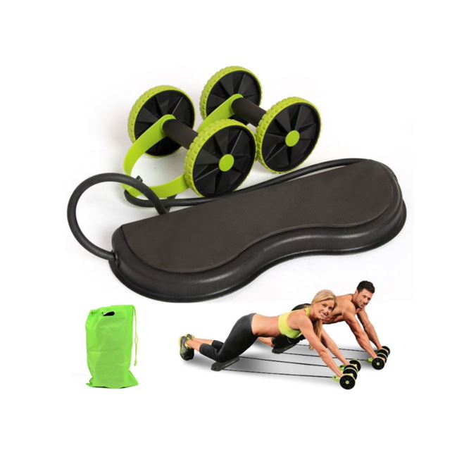 Rueda Abdominales Gimnasio Multifuncional Body Crunch Abs!!!