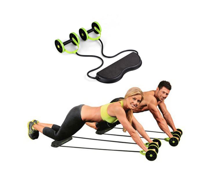 Rueda Abdominales Gimnasio Multifuncional Body Crunch Abs!!!