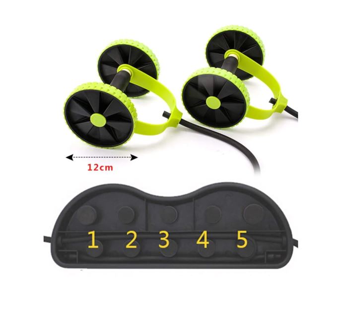 Rueda Abdominales Gimnasio Multifuncional Body Crunch Abs!!!