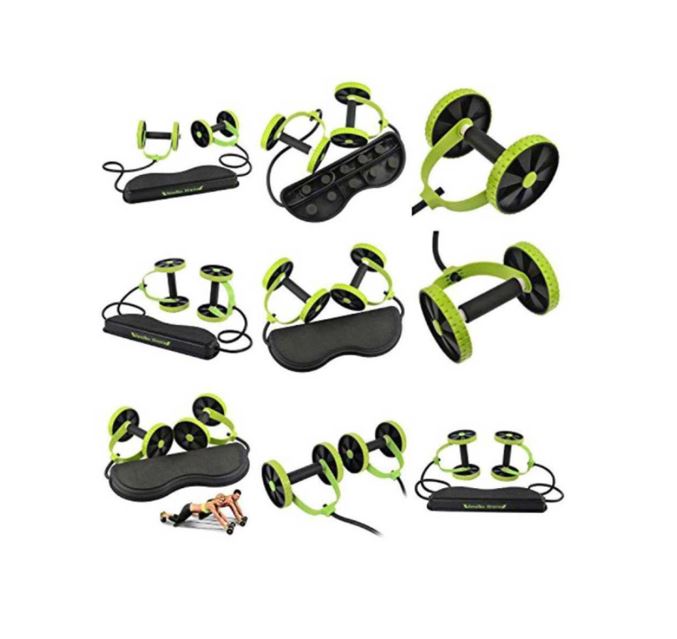 Rueda Abdominales Gimnasio Multifuncional Body Crunch Abs!!!