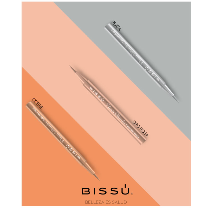 Plumín Delineador Bissú Original Varios Tonos Gran Precisión