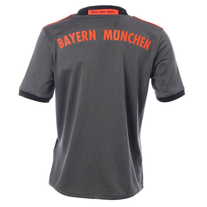 Jersey Adidas Niños FC Bayern Munich Gris Negro AZ4661.