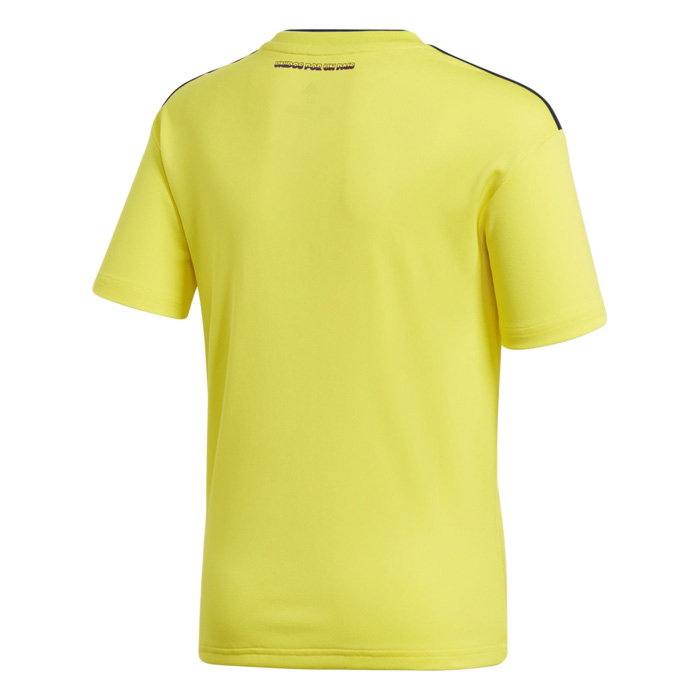 Jersey Adidas Niños Playera Fútbol Colombia FCF Amarillo BR3509.