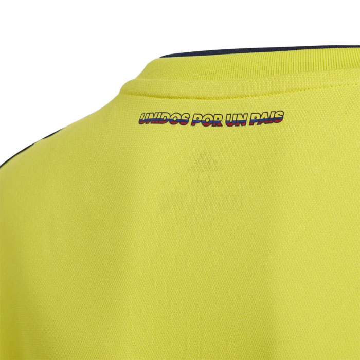 Jersey Adidas Niños Playera Fútbol Colombia FCF Amarillo BR3509.