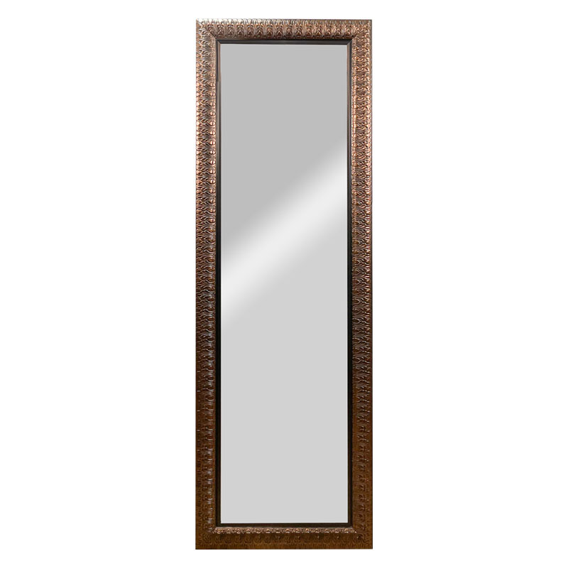 Hermoso Espejo Cuerpo Completo Color Bronce Antiguo
