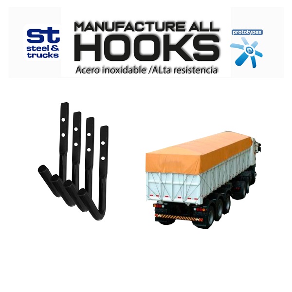 Anclaje de Amarre Barrenado Trailer Plataforma AH-001