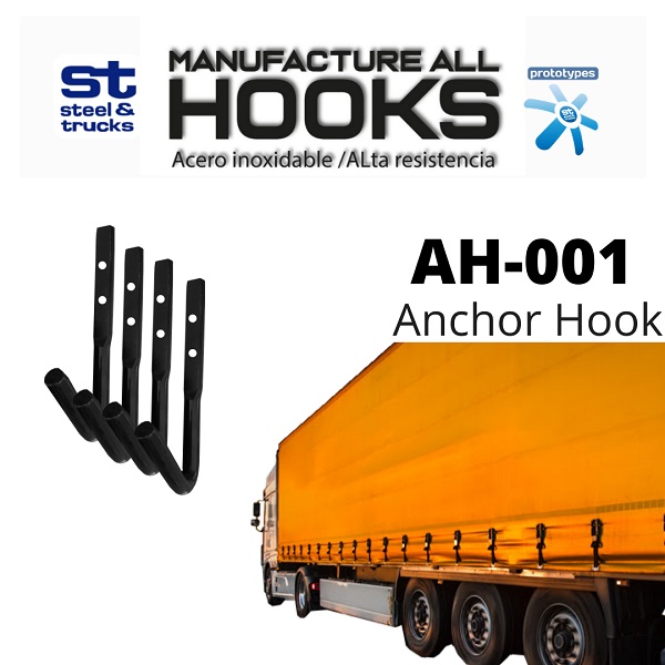 Anclaje de Amarre Barrenado Trailer Plataforma AH-001