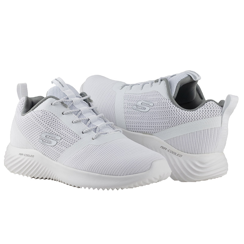 TENIS DEPORTIVOS CABALLERO SKECHERS BOUNDER 52504 BLANCO AIR COOLED
