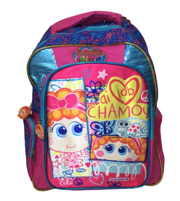 MOCHILA ESCOLAR DISTROLLER CHAMOY AMIGUIS