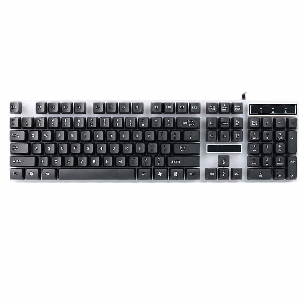 TECLADO CON 104 TECLAS DE SENSACION MECÁNICA