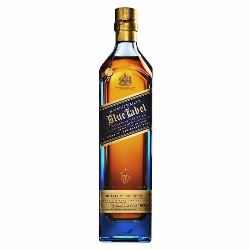 Whisky Johnnie Walker Etiqueta Azul 750 ml