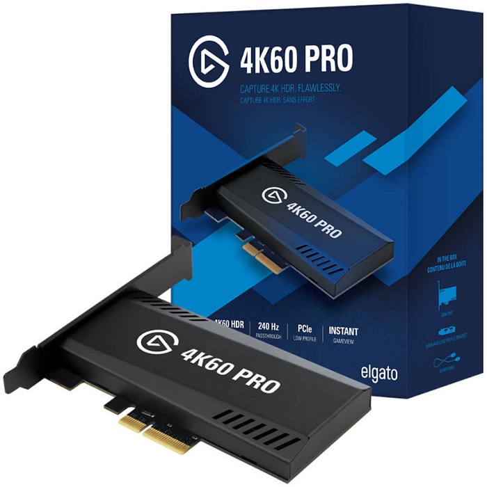 Capturadora De Video elgato 4K60 PRO MK.2 PCI-E HDMI 10GAS9901.