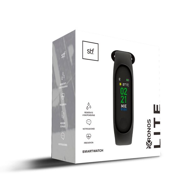 Smartband Kronos Lite V1.0 Stf Negro