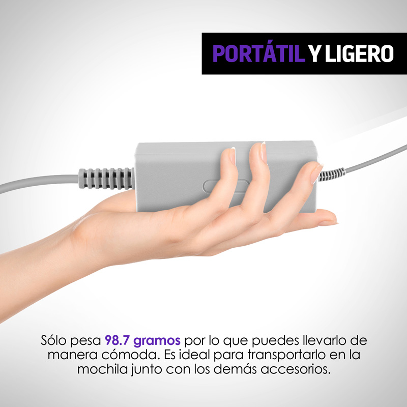 Cargador para Nintendo Wii U Gamepad 2 m Redlemon