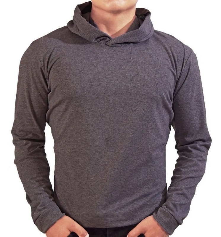 Playera Manga Larga Con Gorro Hombre, 3 Piezas, combo 