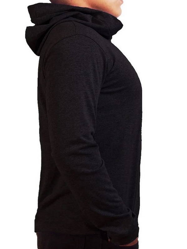 Playera Manga Larga Con Gorro Hombre, 3 Piezas, combo 
