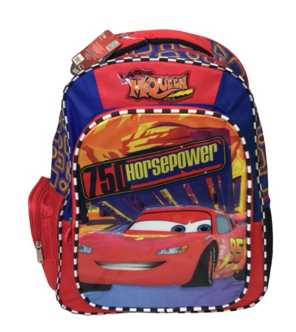 MOCHILA ESCOLAR RAYO MCQUEEN 