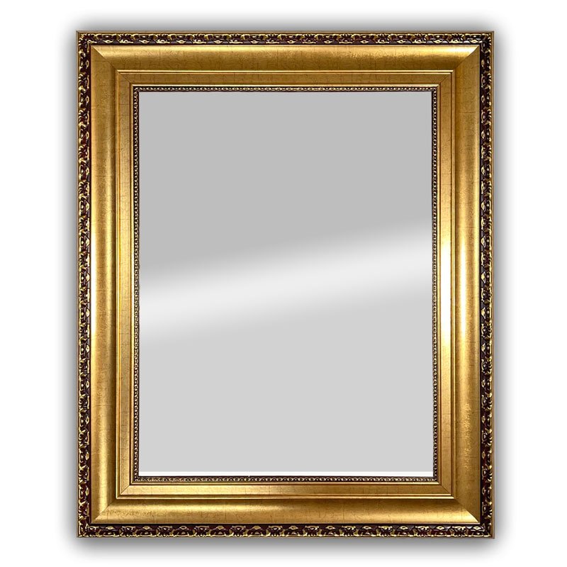 Hermoso Espejo Color Dorado Antiguo