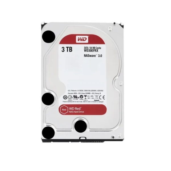 Disco duro interno Western digital WD30EFRX 3TB rojo