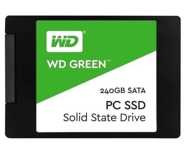 Disco SSD interno Western Digital WDS240G2G0A 240GB verde