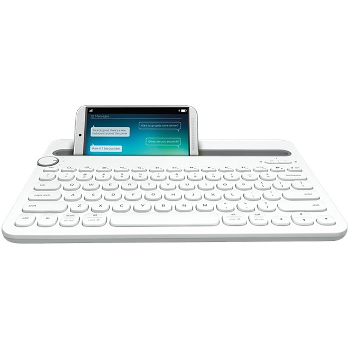 Teclado K480 Logitech con bluetooth para computadoras, tablets y  smartphones, Negro