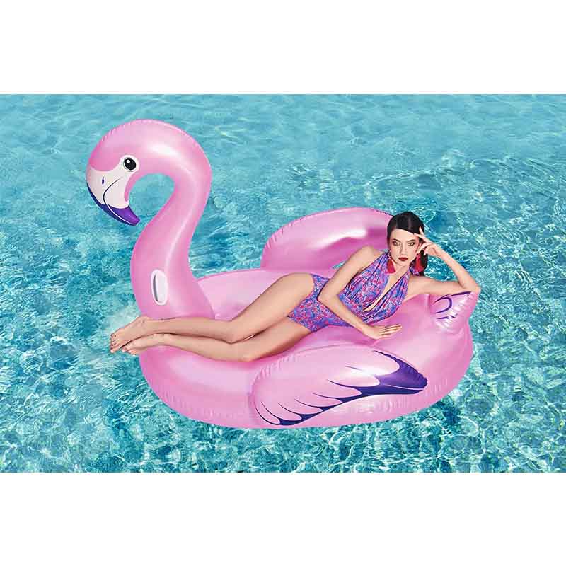 Flotador Flamingo Flamenco Rosa Piscina Alberca Bestway 173 x 170 