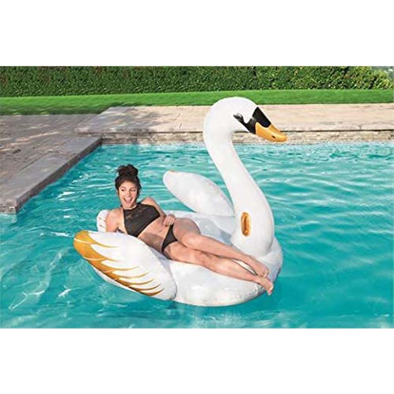 Flotador inflable de Cisne Gigante Piscina Alberca playa Bestway 171 X 147 Cm