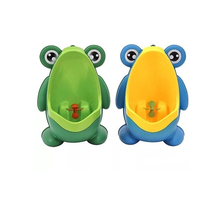 Baño Entrenador Mingitorio Para Bebe Bañito Rana Urinario Niño Verde