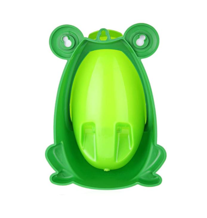 Baño Entrenador Mingitorio Para Bebe Bañito Rana Urinario Niño Verde