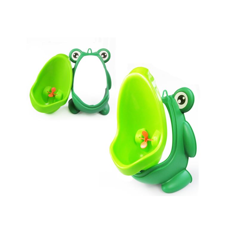Baño Entrenador Mingitorio Para Bebe Bañito Rana Urinario Niño Verde