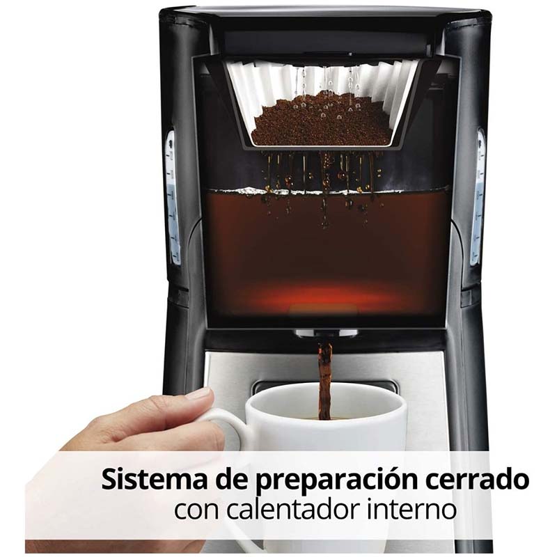Cafetera Programable Dispensadora 12 Tz Hamilton Beach 48465