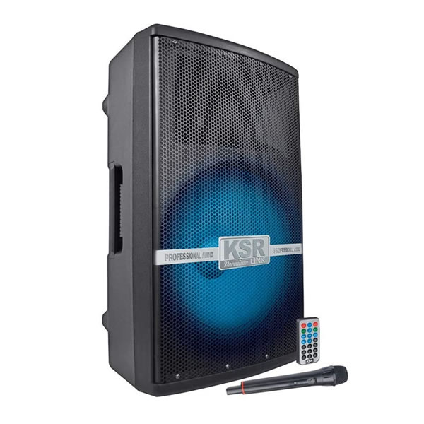 Bafle Recargable Sonido Envolvente 12000 W KAISER MSA-8012 - Negro