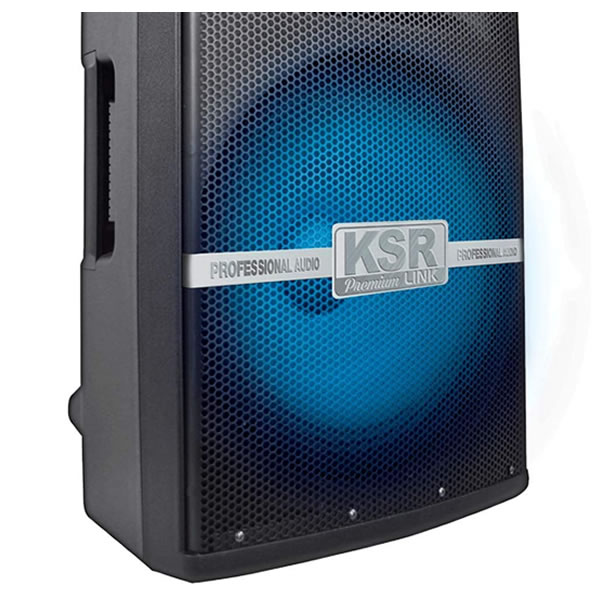 Bafle Recargable Sonido Envolvente 12000 W KAISER MSA-8012 - Negro
