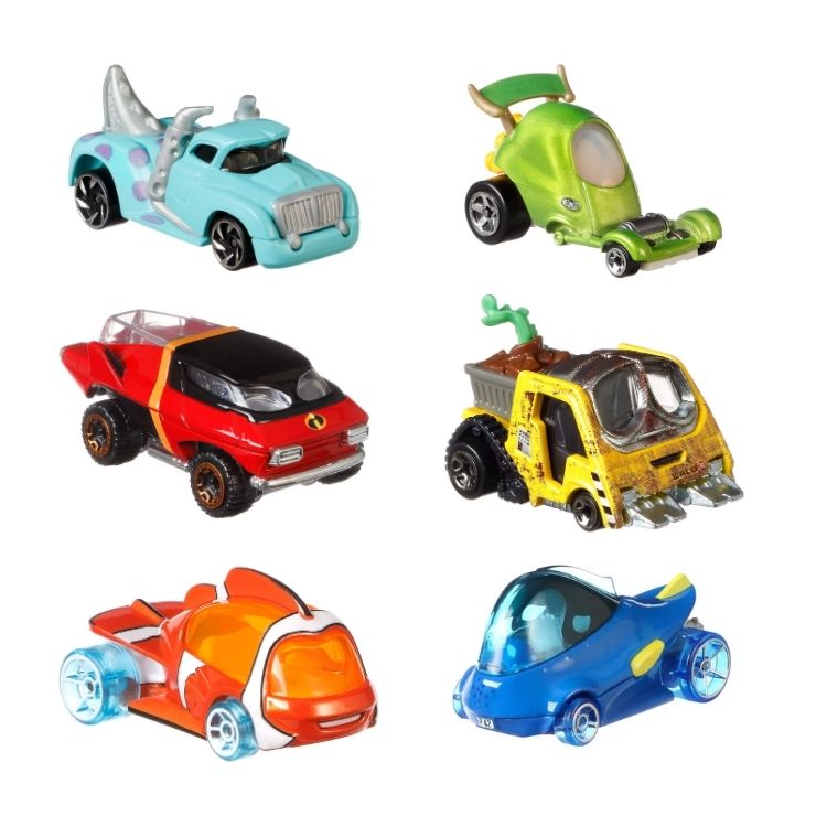 Hot Wheels Disney Pixar 6 Pack GVY93