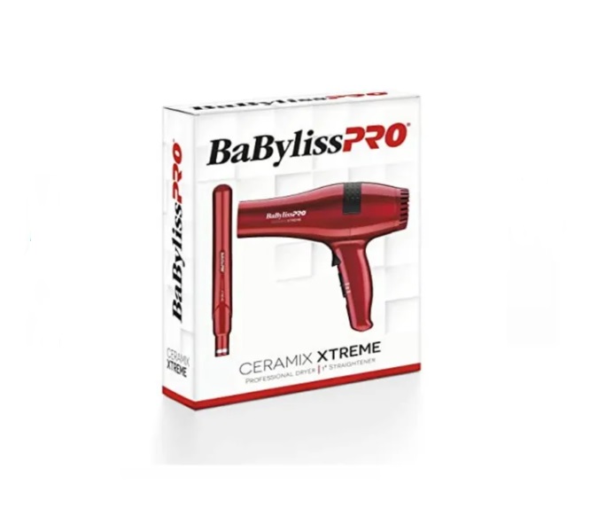 Kit Babyliss Plancha Y Secadora De Ceramica Xtreme Pro