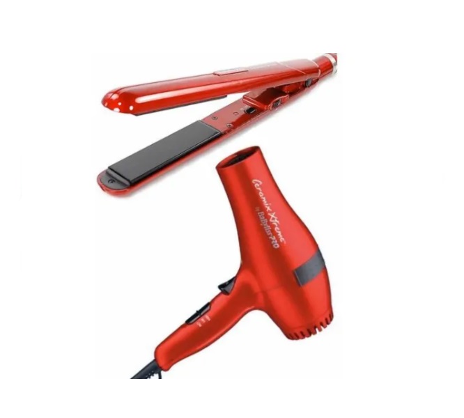 Kit Babyliss Plancha Y Secadora De Ceramica Xtreme Pro