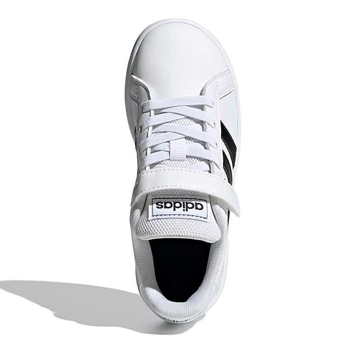 TENIS PARA NIÑOS ADIDAS NIÑO BLANCO ADIDAS GRAND COURT VELCRO EF0109